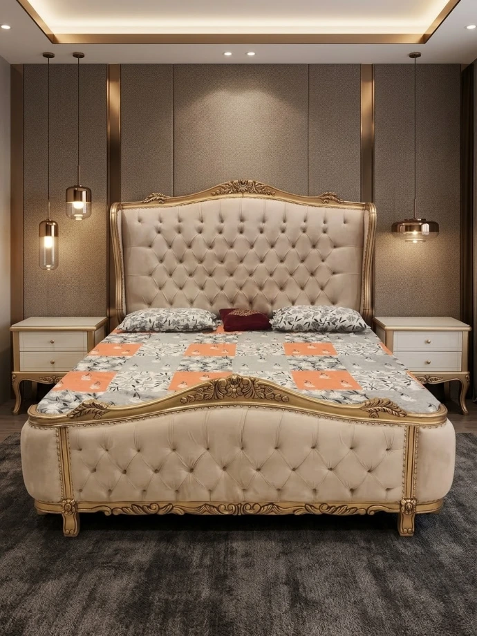 King Size Platform Bed